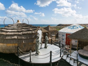 2 Bedroom Eco Beach Yurt in Arrieta, Lanzarote, Canary Islands